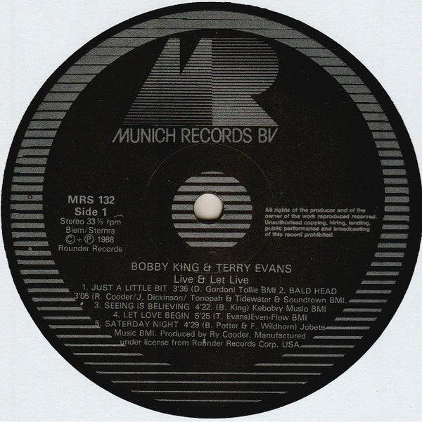Bobby King & Terry Evans - Live And Let Live! 1988 - Quarantunes