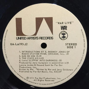 War - War Live - 1973 - Quarantunes