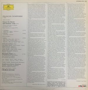 François Dompierre - Concerto Pour Piano Et Orchestre / Harmonica Flash