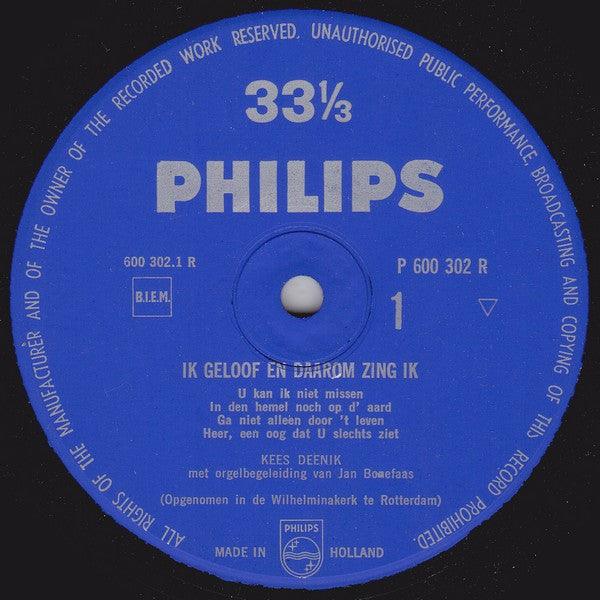 Kees Deenik - Ik Geloof En Daarom Zing Ik - Quarantunes