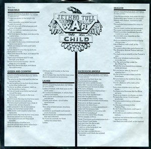Jethro Tull - War Child 1974 - Quarantunes