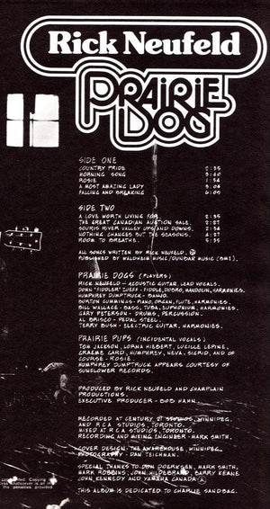 Rick Neufeld - Prairie Dog - Quarantunes