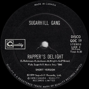 Sugarhill Gang - Rapper's Delight - Quarantunes