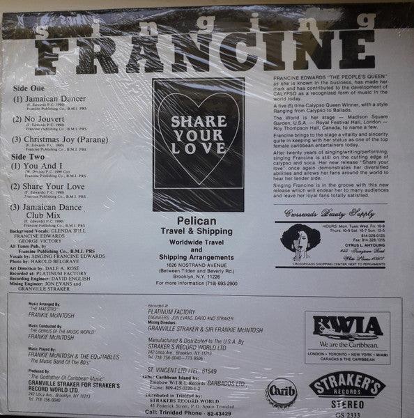 Singing Francine - Share Your Love 1991 - Quarantunes