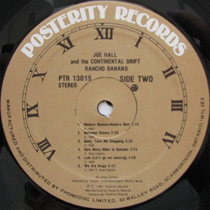 Joe Hall And The Continental Drift - Rancho Banano 1981 - Quarantunes