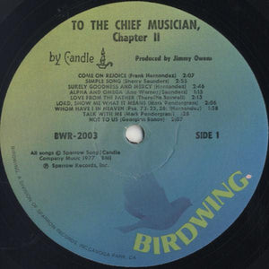Candle - To The Chief Musician, Chapter II 1977 - Quarantunes