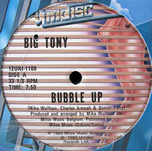 Big Tony - Bubble Up 1983 - Quarantunes