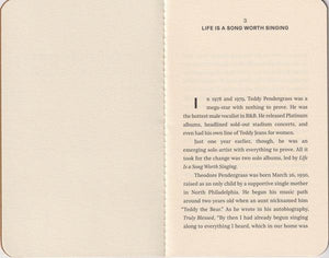 Teddy Pendergrass - Life Is A Song Worth Singing - Quarantunes