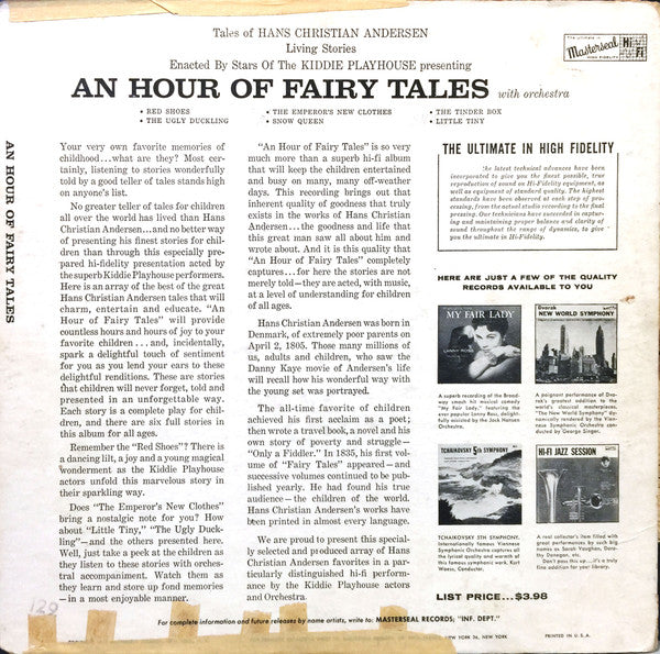 The Kiddie Playhouse - An Hour of Fairy Tales - Tales of Hans Christian Andersen