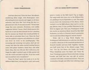 Teddy Pendergrass - Life Is A Song Worth Singing - Quarantunes