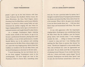 Teddy Pendergrass - Life Is A Song Worth Singing - Quarantunes