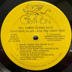Mel Tormé - Together Again-For The First Time