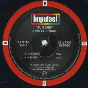 John Coltrane - Sun Ship - Quarantunes