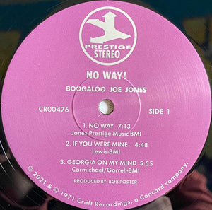 Ivan 'Boogaloo' Joe Jones - No Way! - Quarantunes