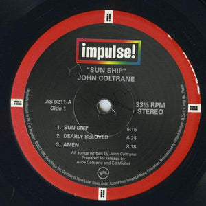 John Coltrane - Sun Ship - Quarantunes