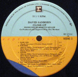 David Sanborn - Close-Up 1988 - Quarantunes