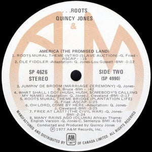 Quincy Jones - Roots: The Saga Of An American Family - 1977 - Quarantunes