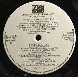 Emerson, Lake & Palmer - Works (Volume 2)