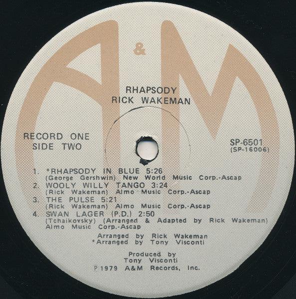 Rick Wakeman - Rhapsodies (2 x LP) 1979 - Quarantunes