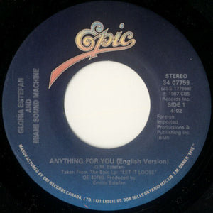 Miami Sound Machine - Anything For You