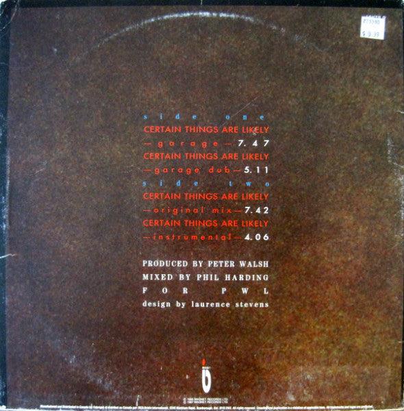 Kissing The Pink - Certain Things Are Likely 1986 - Quarantunes