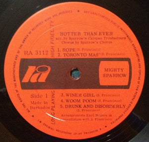 Mighty Sparrow - Hotter Than Ever 1972 - Quarantunes