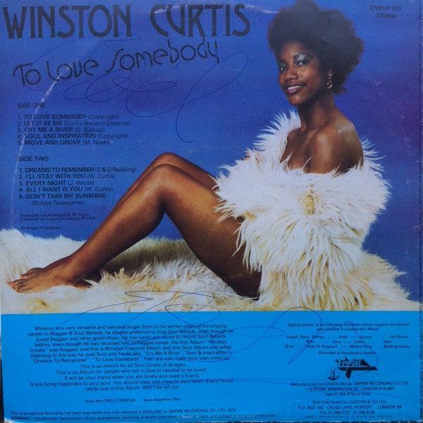 Winston Curtis - To Love Somebody 1979 - Quarantunes