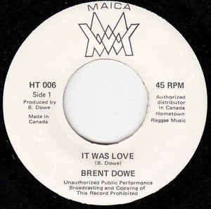 Brent Dowe - It Was Love 1976 - Quarantunes