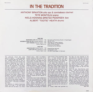 Anthony Braxton - In The Tradition
