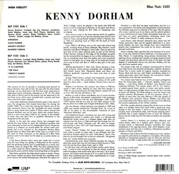 Kenny Dorham - Afro-Cuban 2014 - Quarantunes