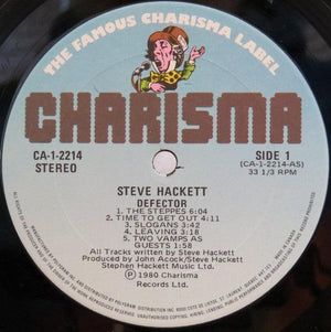Steve Hackett - Defector 1980 - Quarantunes