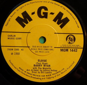 Barry Ryan - Eloise