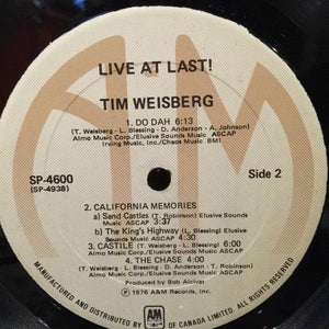 Tim Weisberg - Live At Last! - Quarantunes