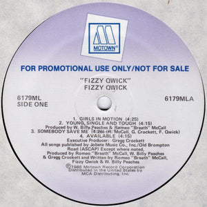 Fizzy Qwick - Fizzy Qwick 1986 - Quarantunes