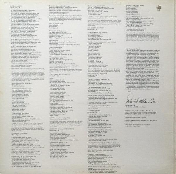 David Allan Coe - Family Album - 1978 - Quarantunes