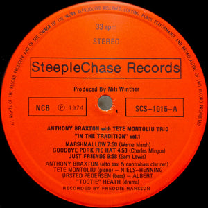 Anthony Braxton - In The Tradition