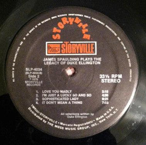 James Spaulding - Plays The Legacy Of Duke Ellington - 1978 - Quarantunes