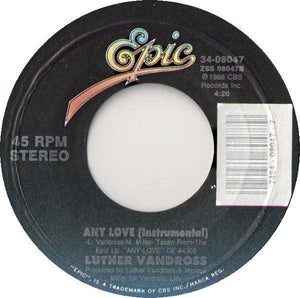 Luther Vandross - Any Love - Quarantunes