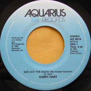 Corey Hart - She Got The Radio 1984 - Quarantunes