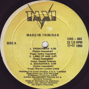 Taxi - Made In Trinidad 1990 - Quarantunes