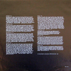 Scott Merritt - Serious Interference 1983 - Quarantunes