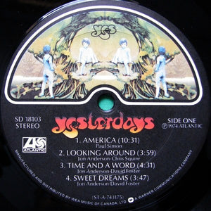 Yes - Yesterdays