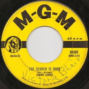 Jimmy Jones - Handy Man / The Search Is Over