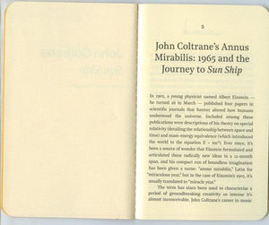 John Coltrane - Sun Ship - Quarantunes
