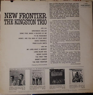 The Kingston Trio - New Frontier 1962 - Quarantunes