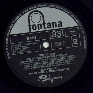 Dizzy Gillespie And His Operatic Strings - Dizzy Gillespie And His Operatic Strings Orchestra - Quarantunes