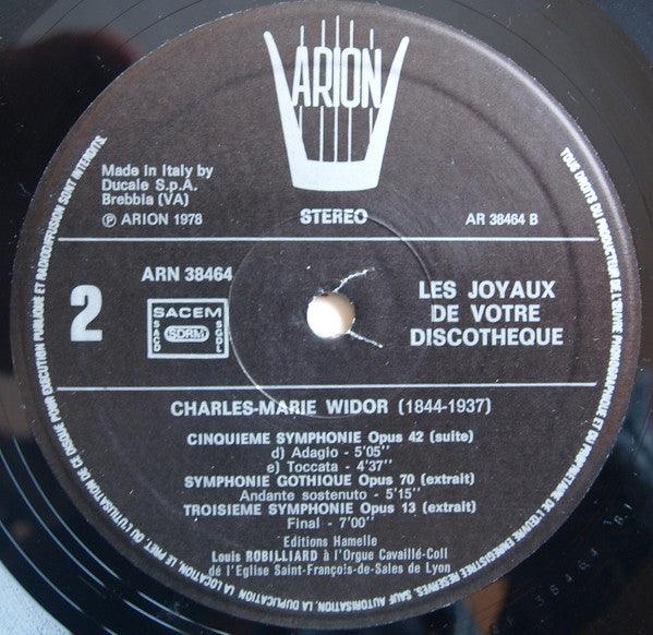 Charles-Marie Widor|Louis Robilliard - , Oeuvres Pour Orgue 1978 - Quarantunes