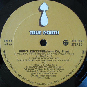 Bruce Cockburn - Inner City Front 1981 - Quarantunes