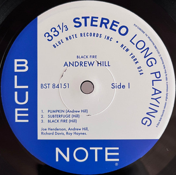 Andrew Hill - Black Fire