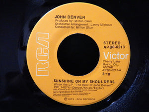 John Denver - Sunshine On My Shoulders